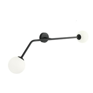 Lampă de perete Aldex Pure Black Horizontal 2xE14 1064D1 0 Lampă de perete Aldex Pure Black Horizontal 2xE14 1064D1 small 0