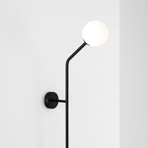 Lampă de perete Aldex neagră verticală metal sticlă E14 2 becuri 1064D1_2 3 Lampă de perete Aldex neagră verticală metal sticlă E14 2 becuri 1064D1_2 small 3