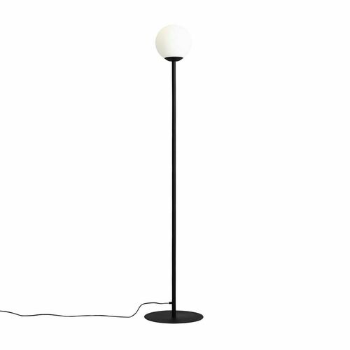 Verifica Lampă de podea Aldex Pinne Black 1080A1 metal sticlă E27 162 cm