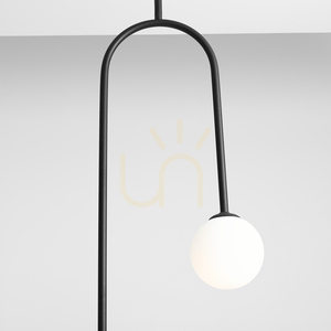 Lampă suspendată Aldex Nave 2 1088PL_H1 neagră 2xE14 120 cm small 3