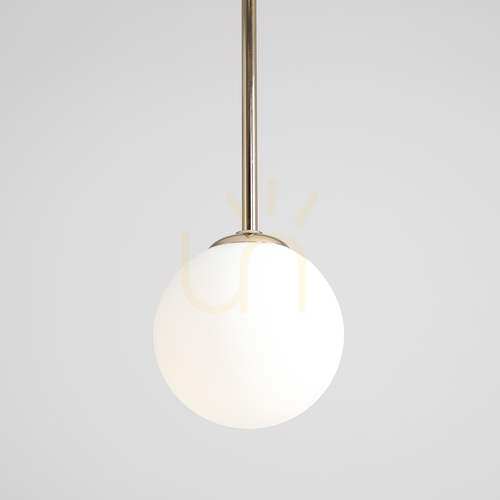 Verifica Lampă suspendată Aldex Bosso Mini 14, aurie, E14, 1087XXS30