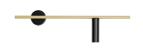 Verifica Aplică Aldex Trevo Black Brass Dreapta GU10 60cm Metal SKU 1083C40_2