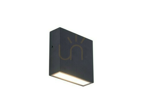 Verifica Lampă de perete exterior LED Lutec Gemini XF negru aluminiu 9,2W 3000K 5104002012