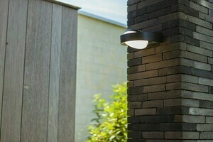 Lampă de perete exterior LED Lutec FELE 5196301118 antracit 14W aluminiu small 2