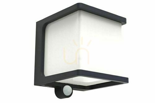 Verifica Lampă de perete exterior LED Lutec Doblo antracit cu senzor de mișcare 6940101125