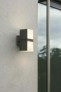 Aplică de exterior Lutec CUBA 5193808118 cu două cuburi LED rotative, 4000 K, antracit, IP54 small 1