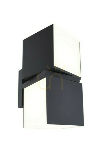 Verifica Lampă de perete exterior LED Lutec Cuba 23W 1000lm antracit 5193808118