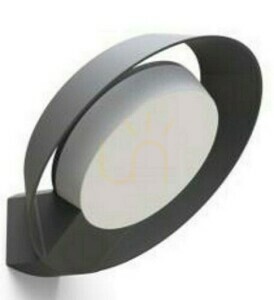 Lampă de perete exterior LED Lutec POLO 5205701118 antracit 15W IP54 small 0