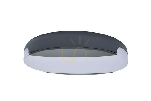 Verifica Plafonieră exterior LED Lutec SWEEP antracit 23,5W 26 cm