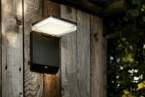 Lampă de perete exterior LED Lutec MOZE 6943101012 negru 8W 800lm IP54 small 1