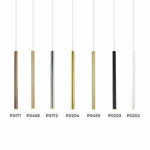 Lampa suspendata Max Light Organic P0458 cupru periat LED 1W 190 cm small 1