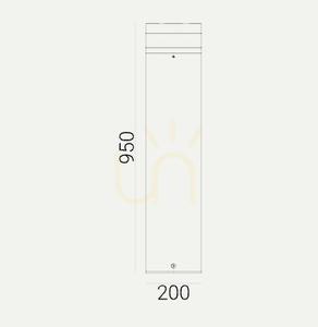 Stâlp de iluminat Stavanger 1240 Graphite 7016 Norlys 3 Stâlp de iluminat Stavanger 1240 Graphite 7016 Norlys small 3