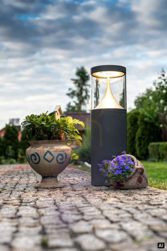 Verifica Stâlp exterior LED NORLYS Egersund 1285GR grafit 20,3 W 63 cm