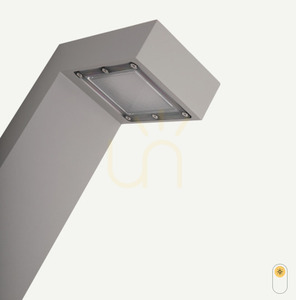 ASKER POLE 1360 ALUMINIU 2xLED 12W 3000K EEI C NORLYS small 2