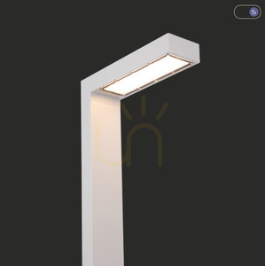 ASKER lanternă de grădină / parc - premium - Stâlp PRO 1366AL 8W 3000K 216cm gri - NORLYS small 1