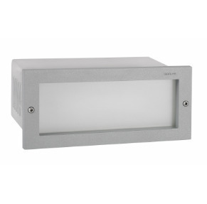 Verifica GRIMSTAD 1546AL E14 Aluminiu RAL-9006 corp de iluminat încastrat pentru exterior - NORLYS
