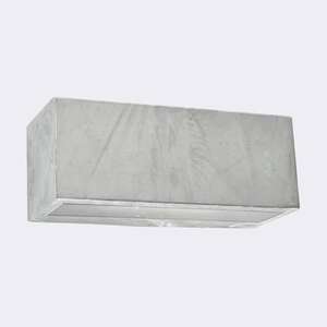 ASKER Big 1710GA lampă de perete pentru exterior galvanizată 7.1W 3000K - NORLYS small 0