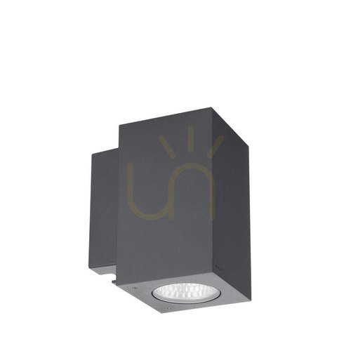 Verifica Aplică de exterior Norlys Sandvik Down 1741GR gri grafit RAL 7016 GU10 LED 3,9 W 2700 K
