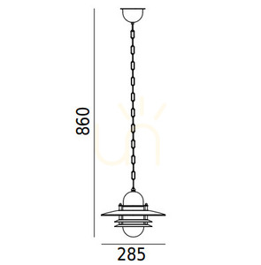 OSLO 240 GALVANIZAT E27 LED 9W NORLYS 1 OSLO 240 GALVANIZAT E27 LED 9W NORLYS small 1