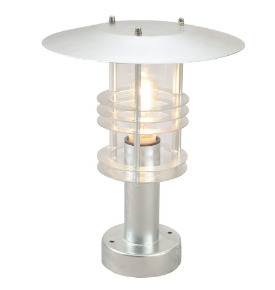 Stâlp de iluminat exterior Norlys Stockholm galvanizat 34,5 cm E27 284GA small 0