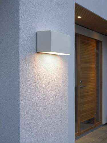 Verifica ASKER Small Pro 5151 Aluminiu 9006 5.4W 4000K Norlys lampă de perete pentru exterior