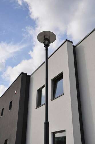 Verifica Cap de lampă pe stâlp VISBY 577GR 27W 3000K grafit RAL 7016 - NORLYS