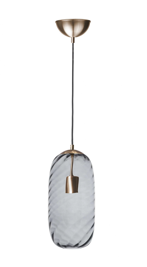 Famlight CHLOE Lampă modernă cu pandantiv Lister alamă optică