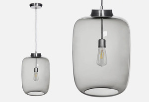 Famlight lampă modernă cu pandantiv Laut gri din oțel inoxidabil 2 Famlight lampă modernă cu pandantiv Laut gri din oțel inoxidabil small 2