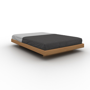 Pat WoodMan CARRE 140x200 din lemn masiv de fag, caramel, SKU WUA-01470 small 1