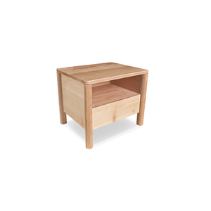 Noptieră WoodMan Drop lemn masiv de fag brut 41x49x39 cm WUA-01263 small 0
