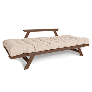 Canapea extensibilă WoodMan Allegro, fag, nuc, crem, WUA-00532 small 2