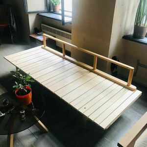 Canapea extensibilă WoodMan Le MAR lemn masiv brut grafit WUA-01377 6 Canapea extensibilă WoodMan Le MAR lemn masiv brut grafit WUA-01377 small 6