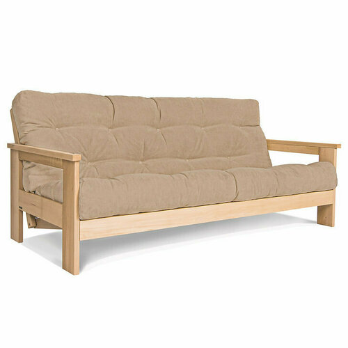 Verifica Canapea extensibilă WoodMan Mexico lemn brut bej 210x145 cm 100627