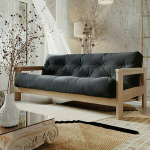 Canapea extensibilă WoodMan Mexico din lemn de fag, gri, stil scandinav, WUA-00625 1 Canapea extensibilă WoodMan Mexico din lemn de fag, gri, stil scandinav, WUA-00625 small 1