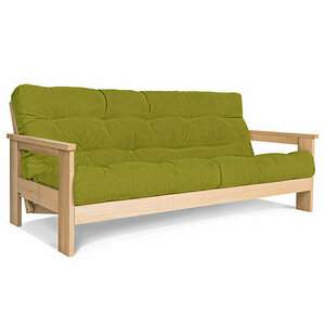 Canapea extensibilă WoodMan Mexico verde lemn de fag WUA-00623 small 0