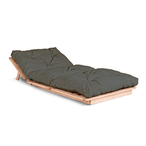 Canapea futon WoodMan Layti 90 gri, lemn fag, 200x90 cm, WUA-00885 small 2