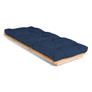 Canapea futon WoodMan Layti 90 lemn fag natural albastru WUA-00888 2 Canapea futon WoodMan Layti 90 lemn fag natural albastru WUA-00888 small 2