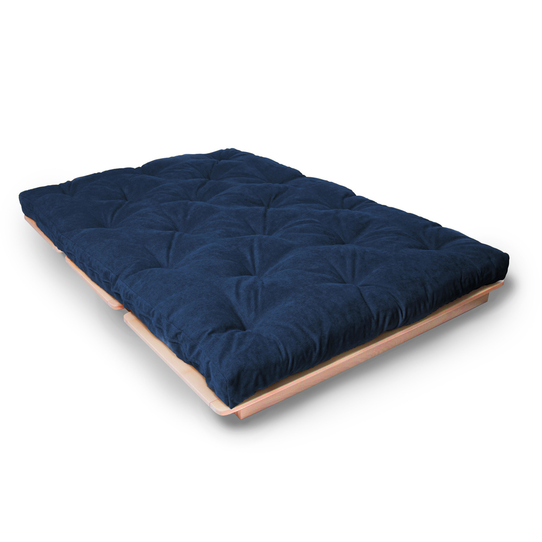 previzualizare Canapea futon WoodMan Layti 140 albastru, lemn de fag, WUA-01118 Canapea futon WoodMan Layti 140 albastru, lemn de fag, WUA-01118