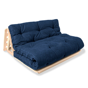 Canapea futon WoodMan Layti 140 albastru, lemn de fag, WUA-01118 0 Canapea futon WoodMan Layti 140 albastru, lemn de fag, WUA-01118 small 0
