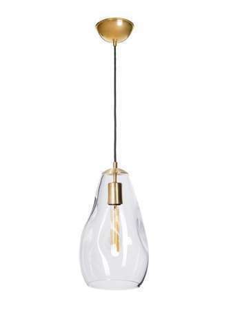 Verifica Pendul Famlight Storm S, sticl transparent, alamă