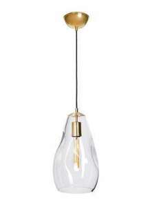 Pendul Famlight Storm S, sticl transparent, alamă small 0