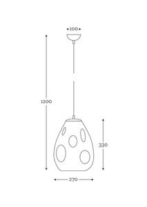 Lampă suspendată elegantă Storm L lister din oțel inoxidabil 4 Lampă suspendată elegantă Storm L lister din oțel inoxidabil small 4