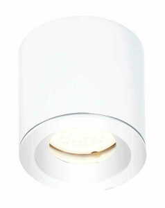 Downlight baie Max Light FORM C0215 alb metal IP65 8x8 cm small 0