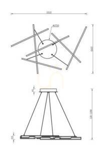 LINE lampă suspendată MOD016PL-L75MG4K Maytoni small 4
