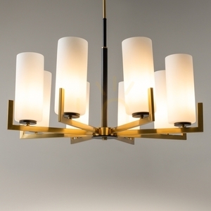 Candelabru Maytoni Fortano MOD089PL-08BS, negru și alamă, 8 × E27, Ø76 cm small 4
