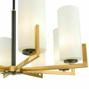 Candelabru Maytoni Fortano MOD089PL-08BS, negru și alamă, 8 × E27, Ø76 cm small 7