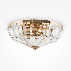 Plafonieră FACET MOD094CL-06G Maytoni, aurie, 6×E14 small 0