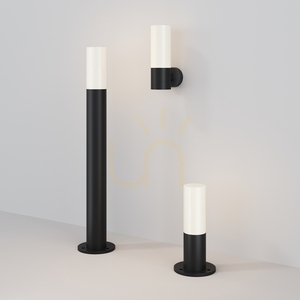 WILLIS O418FL-01B IP54 stâlp de lumină Maytoni small 4