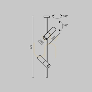 Plafon ELTI C021CL-02W Maytoni small 7