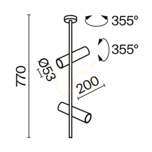 Plafon ELTI C021CL-02W Maytoni small 9